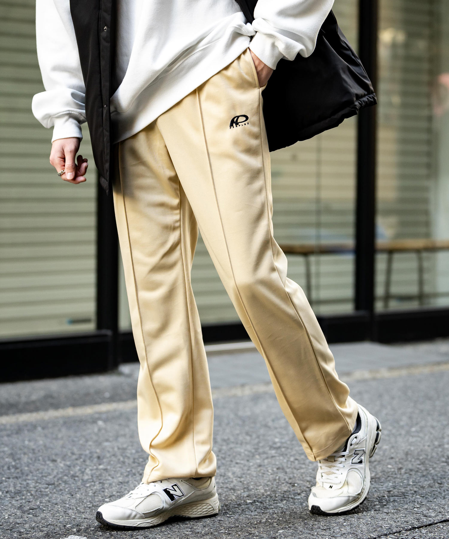 DOLCE&GABBANA ドルガバ DGロゴ サイドバンド ジョギングパンツ