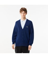 LACOSTE Mens/ガーター編みVネックカーディガン/505172833