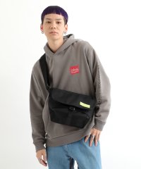 Manhattan Portage/マンハッタンポーテージ Manhattan Portage Nylon Messenger Bag JR Flap Zipper Pocket W.P.L.【オ/505650233