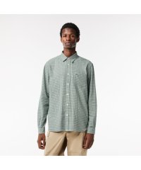 LACOSTE Mens/ギンガムチェックフランネルシャツ/505674770