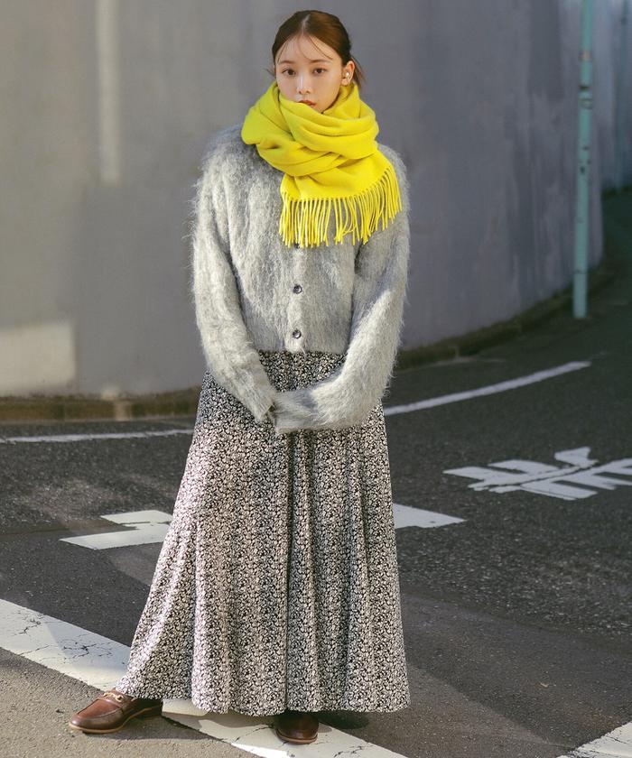 一点物サンプル品 beauty beastテキストプリント スカート