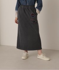 AVIREX/FADE WASH WAPPEN SKIRT/フェイドウォッシュ ワッペンスカート/505675165