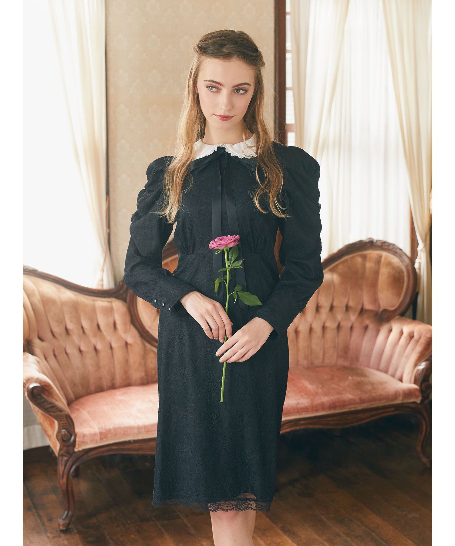 セール 50%OFF】メゾンドフルール プチローブ Maison de FLEUR セール 50%OFF】メゾンドフルール プチローブ Maison de FLEUR
