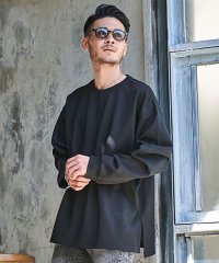 CavariA/CavariA ポンチサイドスリット長袖Tシャツ/505676760