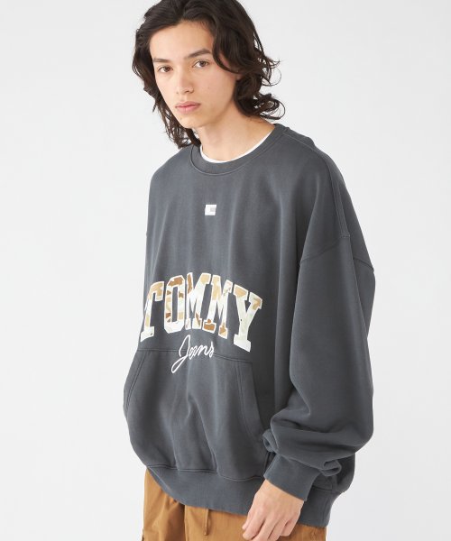 セール】トミージーンズ TOMMY JEANS オールオーバーカレッジスケート 