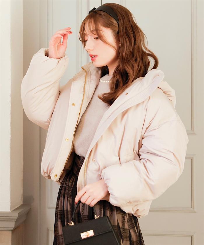 セール 50%OFF】ボリュームショートダウンコート(505678558 セール 50%OFF】ボリュームショートダウンコート(505678558