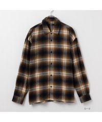 MAC HOUSE(men)/MOSSIMO モッシモ オンブレチェックシャツ 3470－8101/505661516