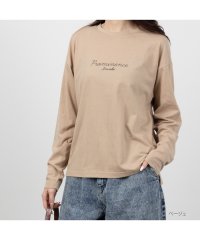 MAC HOUSE(women)/T－GRAPHICS ティーグラフィックス ロゴプリント長袖Tシャツ 115426591/505661533