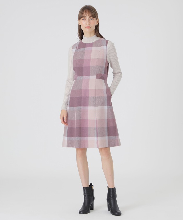 新品同様品【美人百花】クレストブリッジチェックソフティー