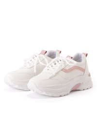Lace Ladies/レースレディース Lace Ladies プル付きボリュームレースアップシューズ/505676016