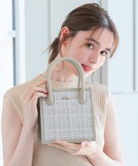 Clelia/ミニバッグ ハンドバッグ レディース シンプル 綿 本革 レザー 大人 かわいい おしゃれ 綺麗 Clelia クレリア クロレ CL－21240/505679411