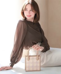 Clelia/ミニバッグ ハンドバッグ レディース シンプル 綿 本革 レザー 大人 かわいい おしゃれ 綺麗 Clelia クレリア クロレ CL－21240/505679411