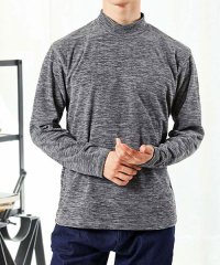 TopIsm/トップイズム TopIsm フリース メンズ モックネック ハイネック タートルネック 暖あったかフリース カチオン染め カットソー トップス 長袖 秋冬/505680618