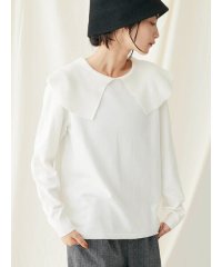 CRAFT STANDARD BOUTIQUE/ビッグカラーニットプルオーバー/505680904