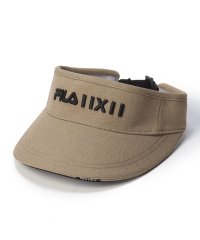 FILA GOLF/【ゴルフ】エステルサージ ウール調 サンバイザー レディース/505658439