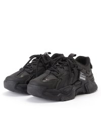 Lace Ladies/レースレディース Lace Ladies パッチワーク風厚底レースアップダッドスニーカー/505676033
