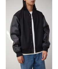 AZUL by moussy/フェイクメルトンスタジャン/505681119