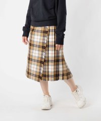 ONEIL of DUBLIN/オニールオブダブリン O'NEIL of DUBLIN 5073WP スカート レディース チェック ウール ミモレ丈 ラップスカート 巻きスカート 73cm/505681321