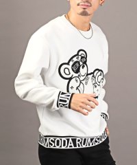 LUXSTYLE/RUMSODA(ラムソーダ)ベアボアワッペントレーナー//505681425