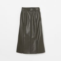 HELIOPOLE/FAKE LEATHER PANEL SKIRT/505681821