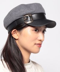 STYLEBLOCK/スタイルブロック STYLEBLOCK バックル風デザインキャスケット/505664841