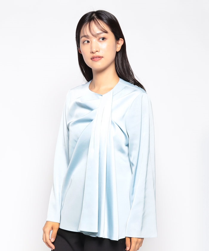 ジョコンダローヤル リネン長袖ブラウス ラ ジョコンダ(LA JOCONDE) | シャツ・ブラウス/トップスの通販