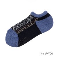 HANAE MORI/ハナエモリ HANAE MORI 福助 公式 靴下 ショート丈 レディース ハナエモリ ボタニカル柄 パイル スベリ止め付き 3203ー820婦人 女性 フクス/505683604