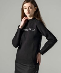 LUXEAKMPLUS/リュクスエイケイエムプラス LUXEAKMPLUS(リュクスエイケイエムプラス)ゴルフ フロントロゴモックネックニット/505685584
