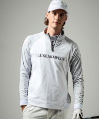 LUXEAKMPLUS/リュクスエイケイエムプラス LUXEAKMPLUS(リュクスエイケイエムプラス)ゴルフ ハーフジップ防風モックネックプルオーバー/505685585