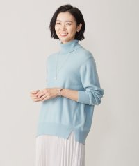 J.PRESS LADIES（LARGE SIZE）/【洗える】CASHMERE BLEND タートルネック ニット/505685684