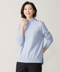 J.PRESS LADIES（LARGE SIZE）/【洗える】WOOL BLEND AIR ハイネック ニット/505685688