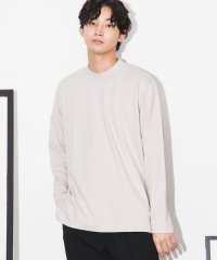 nano・universe/ストレッチスムースモックネックＴシャツ　長袖/505480189