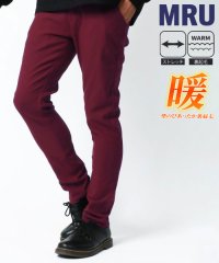 MARUKAWA/マルカワ MARUKAWA 【MRU/エムアールユー】あったかい 裏起毛 のびのび スーパーストレッチ イージーパンツ ゴルフパンツ チノパンツ 暖パン/505487225