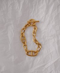 JUNRed/ital.from JUNRed / multi chain link bracelet/505675106