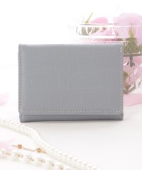 Lace Ladies/クロコ調コンパクト三つ折り財布/505676078