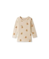 gelato pique Kids＆Baby/【BABY】ベア柄リブロングTシャツ/505688994