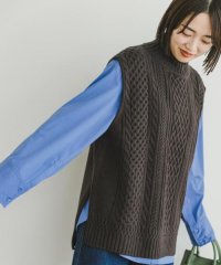 ITEMS URBANRESEARCH/ハイネックケーブルビックベスト/505689413