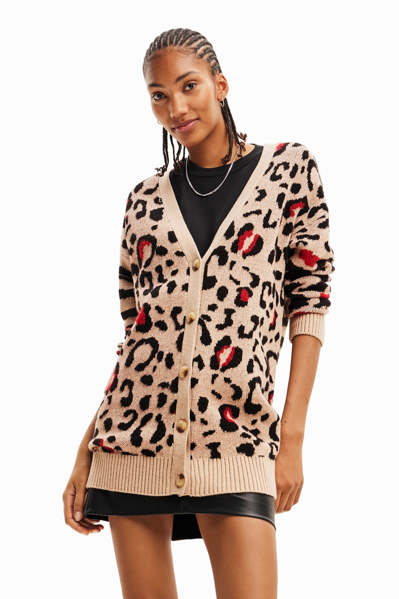 Desigual デシグアル　ニットカーディガンMサイズ DESIGUAL - Desigual(デシグアル) カーディガン サイズM