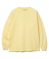 go slow caravan MENS SELECT BRAND/グッドウェア 袖リブ ポケット付き L/S BIG TEE/505676604