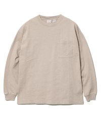 go slow caravan MENS SELECT BRAND/グッドウェア 袖リブ ポケット付き L/S BIG TEE/505676604