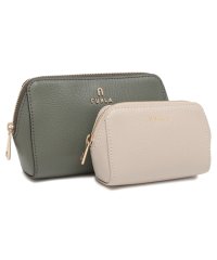 FURLA/フルラ ポーチ カメリア コスメポーチ セット グリーン ホワイト レディース FURLA WE00453 ARE000 2295S/505689116