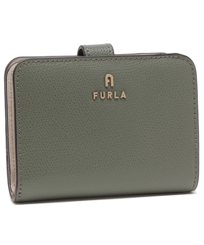 〇サイズ未使用級 FURLA フルラ CAMELIA カメリア コンパクト財布 S
