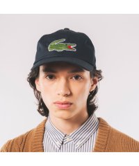 LACOSTE Mens/オーバーサイズワニロゴステッチキャップ/505690063