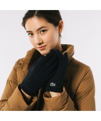 LACOSTE/ネームステッチジャージニットグローブ/505690075