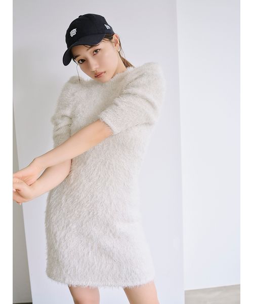 snidel ニットワンピース 寄せ