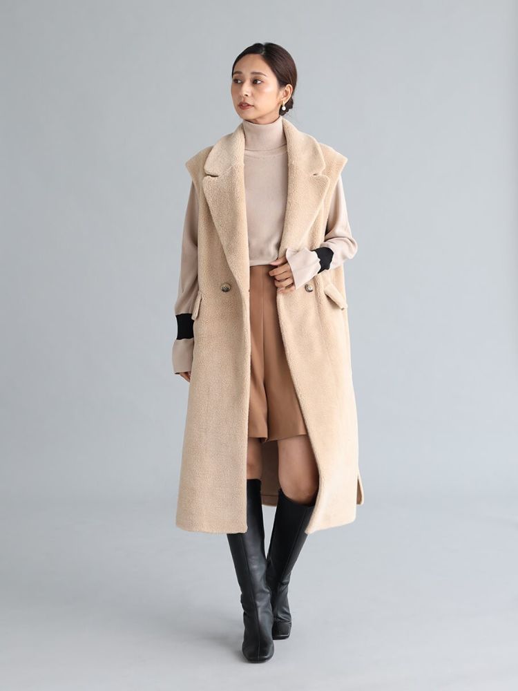 セール】フェンネル FENNEL ロングボアベスト(505699432) | フェンネル(FENNEL) - d fashion