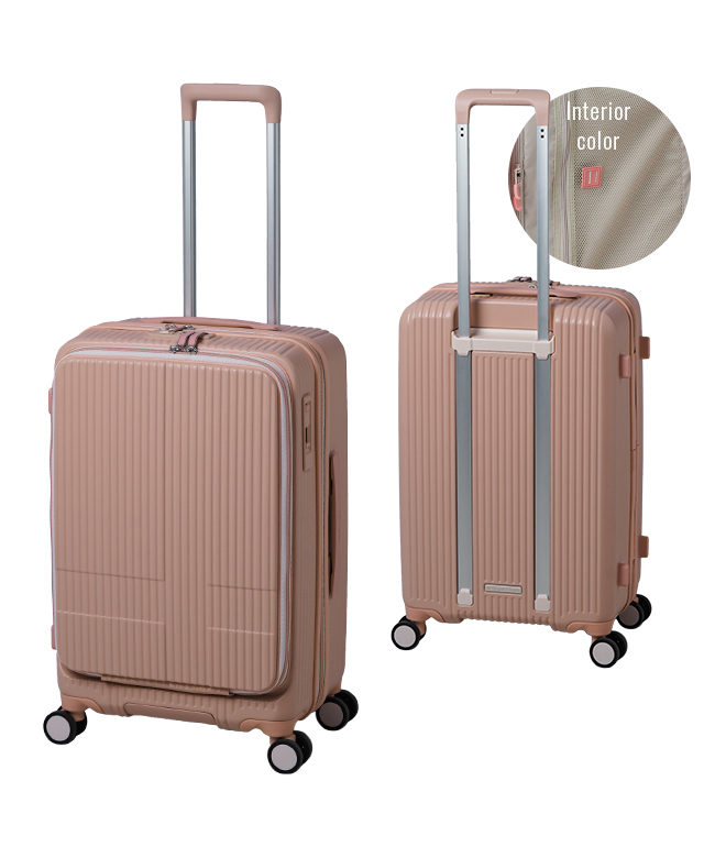 クーポン】2年保証 イノベーター スーツケース 55L Mサイズ 中型 軽量
