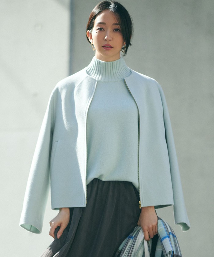 セール 30%OFF】ウールリバー ショート ブルゾン(505685087
