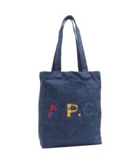 A.P.C./アーペーセー トートバッグ デニムバッグ ロゴトート ブルー メンズ レディース ユニセックス APC M61442 COGUG IAL/505690935