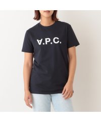 A.P.C./アーペーセー Tシャツ 定番 半袖カットソー トップス ネイビー メンズ レディース APC COBQX H26943 IAK/505700443